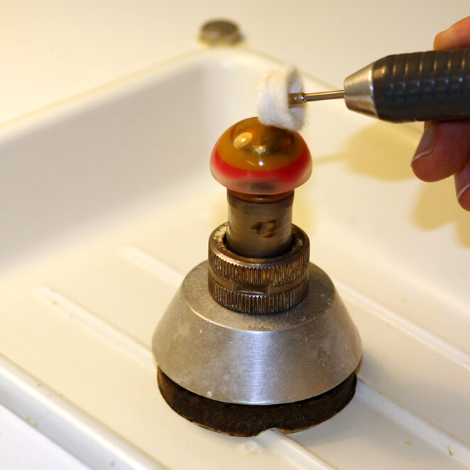 Lucidatura raggio esterno